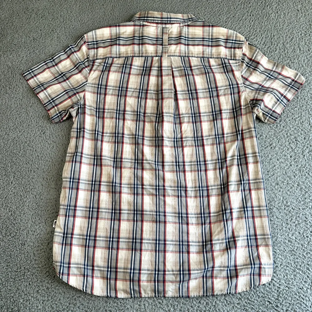 The North Face Shirt Men's XL Multicolor Plaid Button Up Short Sleeve‎ Gorpcore